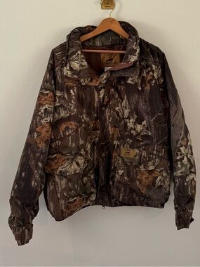 Duxbak Camouflage Coat Jacket Size XL